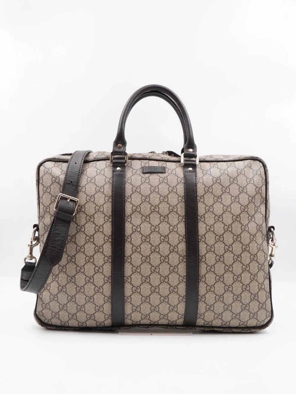 CO08 💟 GUCCI GG Plus Monogram Briefcase